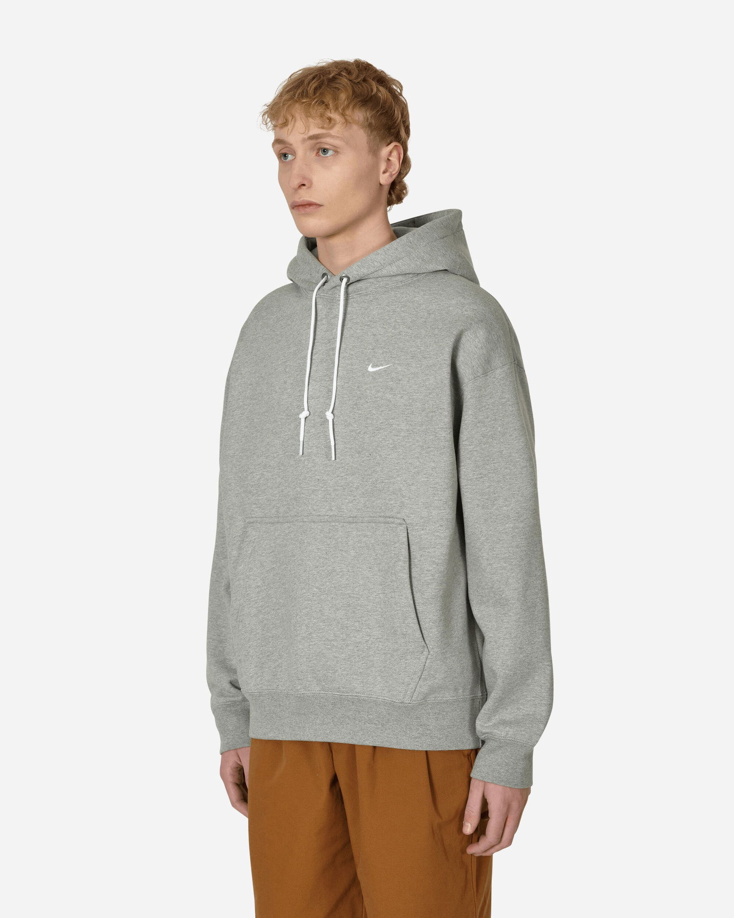 Суитчър Nike Solo Swoosh Hooded Sweatshirt Сиво | DX1355-063, 1