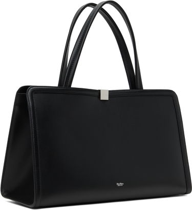 Голяма пазарска чанта Max Mara Bianca Tote Bag Черно | 2424516022600 MM81169, 1