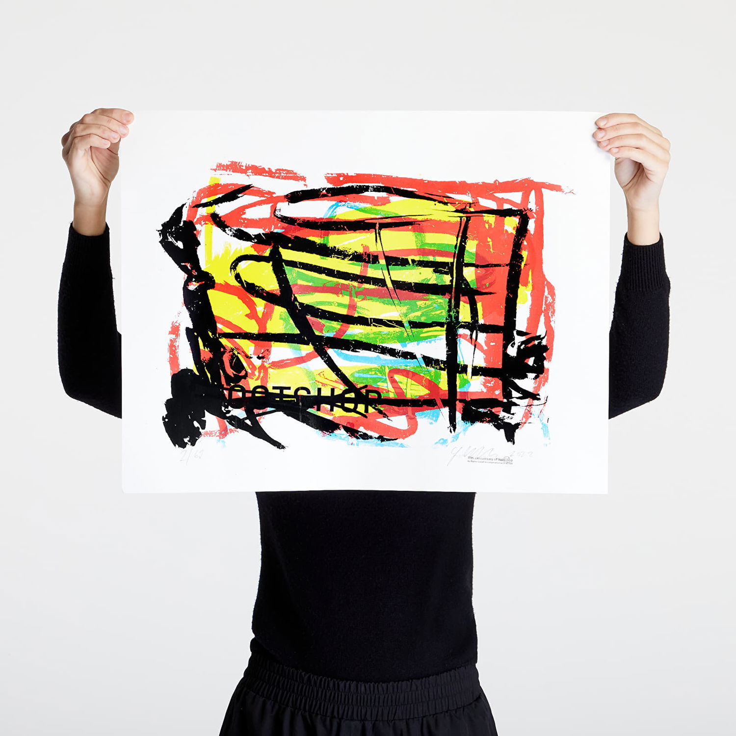 Аксесоари Footshop FTSHP 11th anniversary x Martin Lukáč Print 4 Многоцветен | FTSHP_237, 0