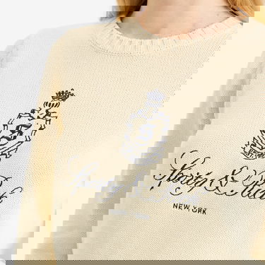 Пуловер Sporty & Rich Sporty & Rich Women's Vendome Knitted Jumper, Size Large Бежово | WS065606205WH37, 5