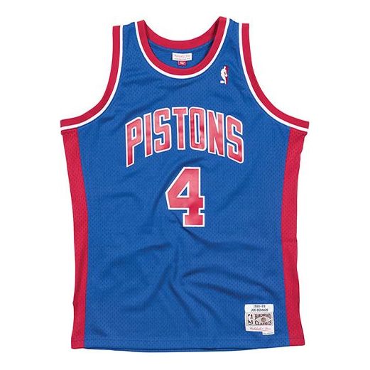 Фланелка Mitchell & Ness Mitchell & Ness Pistons Basketball Jersey Синьо | SMJYGS18161-DPIROYA88JDU