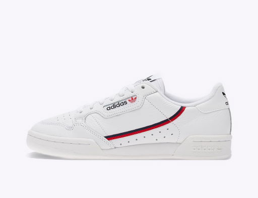 Кецове и обувки adidas Originals Continental 80 Бяло | G27706