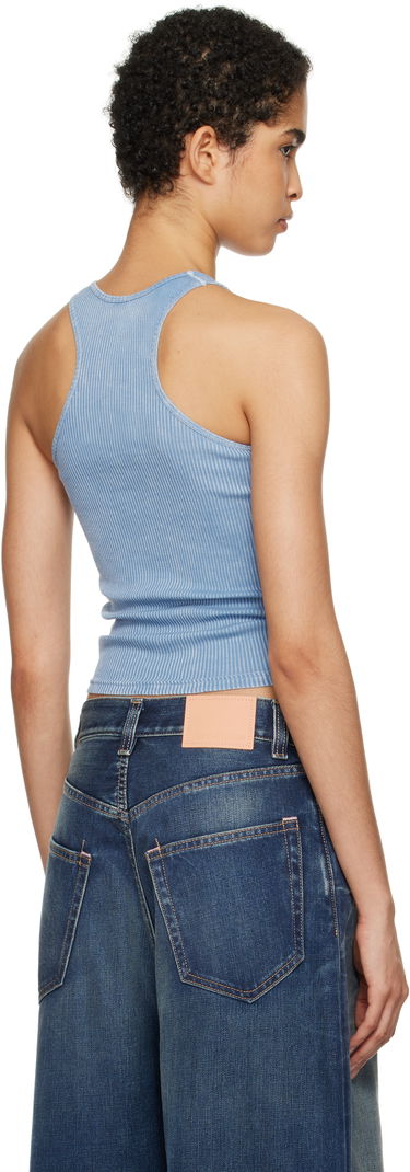 Потник Alexander Wang Alexander Wang Classic Racer Tank Top Синьо | WL001W, 2