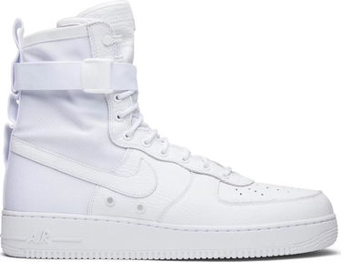 Кецове и обувки Nike Air Force 1 High SF White 2017 Бяло | 903270-100, 4