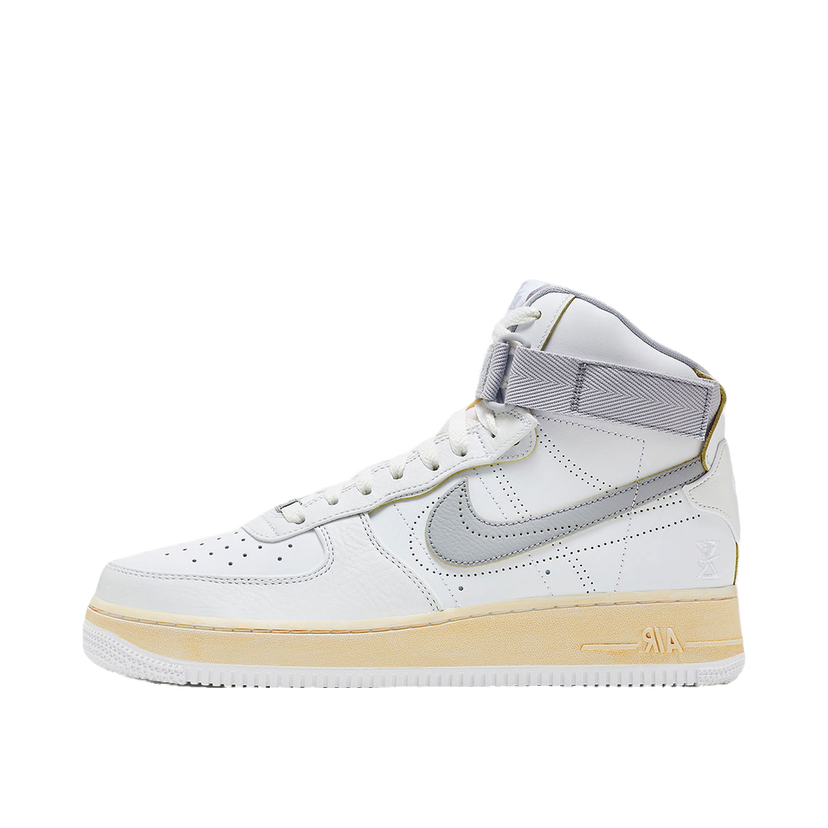 Кецове и обувки Nike Air Force 1 High Double Layer White Бяло | DV4245-101