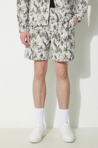 Къси панталони Pleasures Patterned Shorts Зелено | P24SP029.GREY, 0