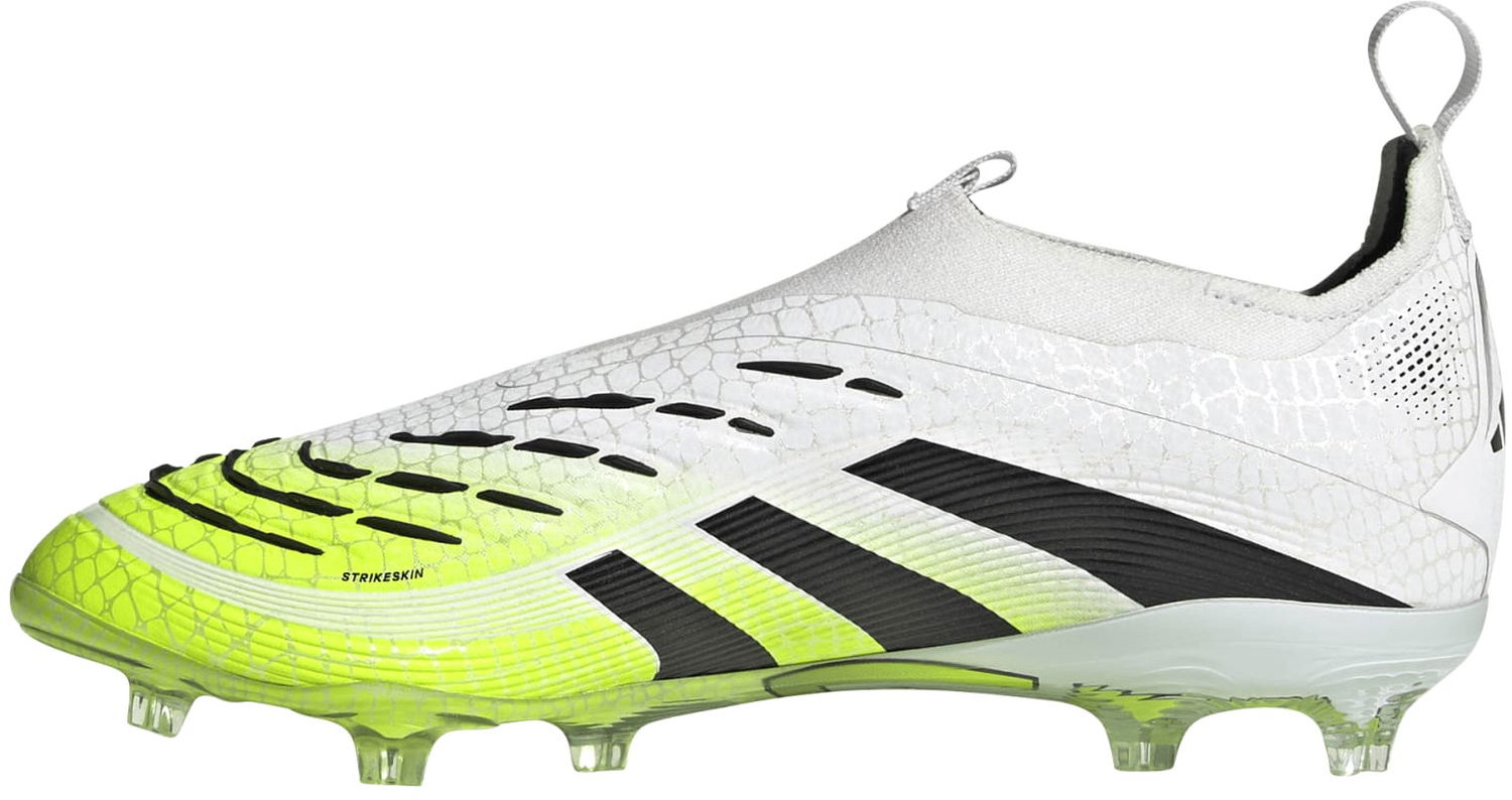 Кецове и обувки adidas Performance Predator Elite Laceless Firm Ground Boots Бяло | JP9912, 1