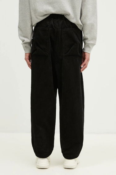 Карго панталони Manastash Manastash 8W Cocoon Corduroy Pants Черно | 7924210013, 2