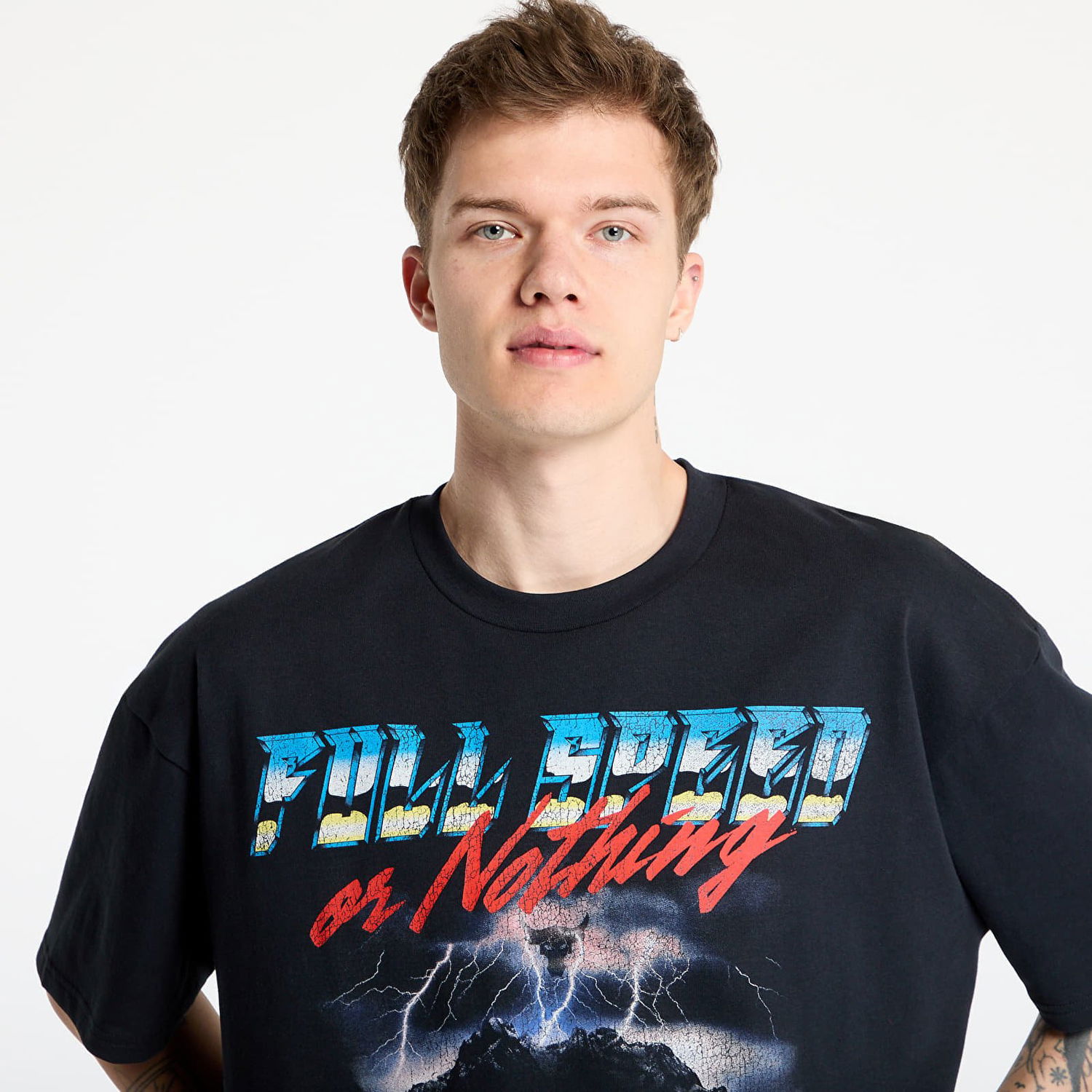 Тениска Under Armour Project Rock Heavyweight T-Shirt Черно | 1389934-001, 1