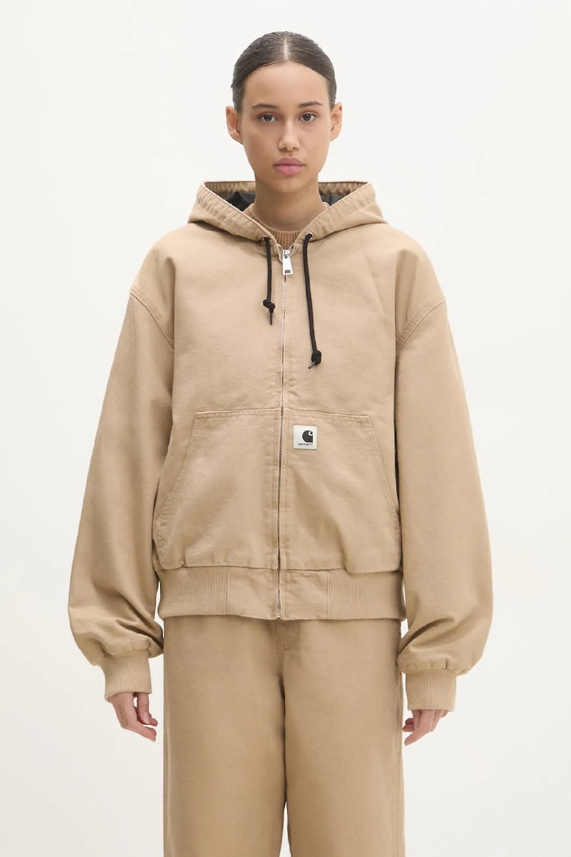 Яке Carhartt WIP OG Active Oversize Transitional Hooded Jacket Бежово | I034321.700