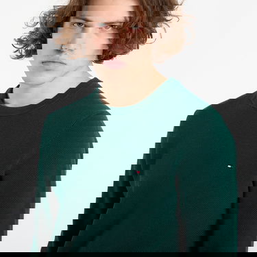 Пуловер Tommy Hilfiger Sweater Essential Structure Crew Neck Зелено | MW0MW36347 MQ8, 1