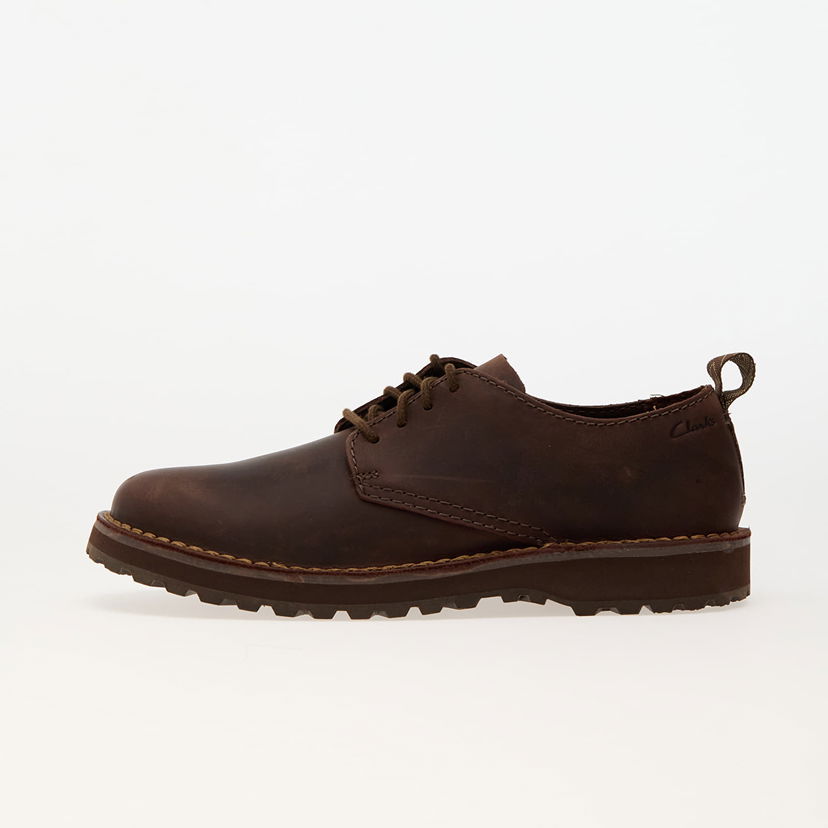 Кецове и обувки Clarks Originals Solsbury Lace Dark Brown Lea Черно | 26178983