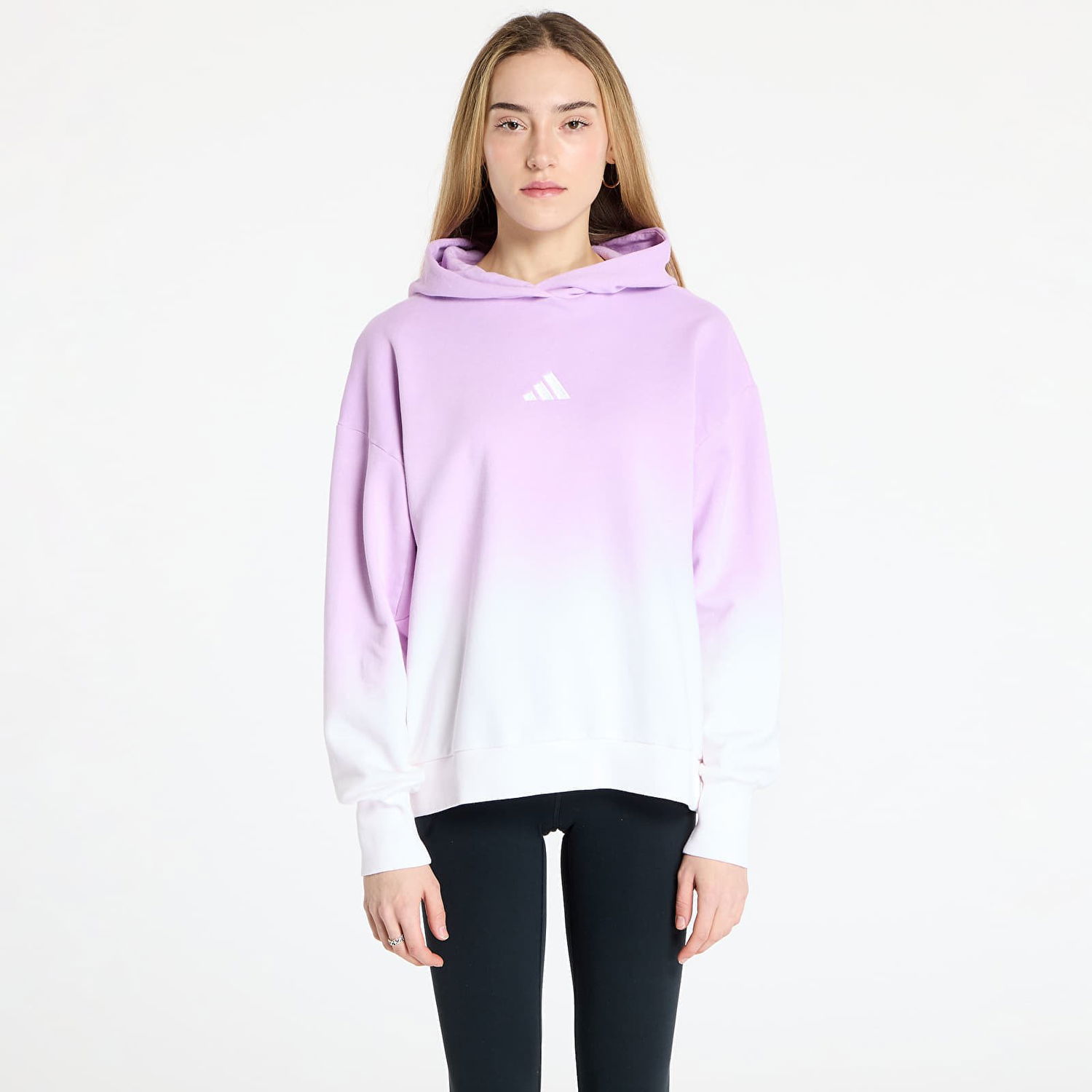 Суитчър adidas Originals Adidas All Szn Loose Dip Dye Hoodie Лилаво | JJ4566, 0