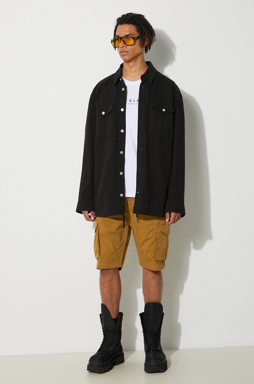 Къси панталони Alpha Industries Cargo Shorts Кафяво | 106251.13, 1