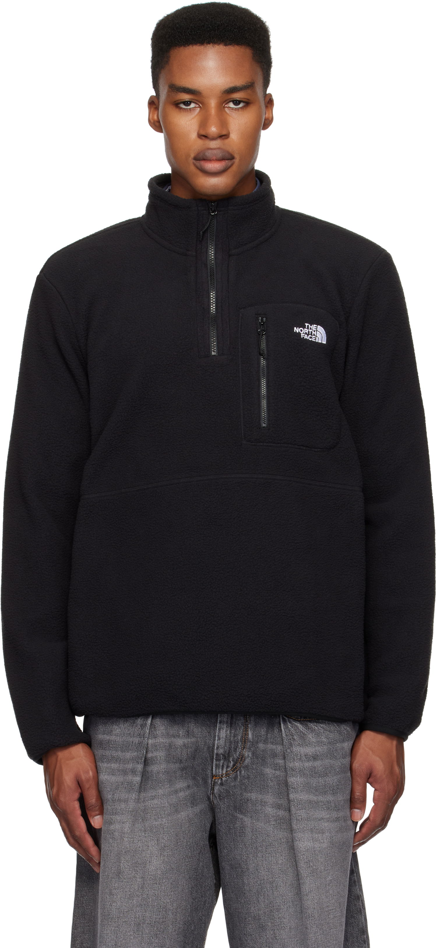 Суитчър The North Face Quarter-Zip Fleece Jacket Черно | NF0A883S, 0
