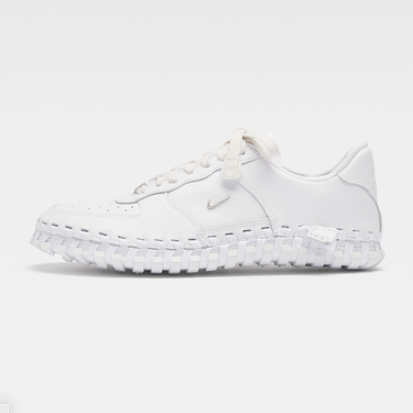 Кецове и обувки Nike Jacquemus x J Force 1 Low "White" Бяло | DR0424-100, 0