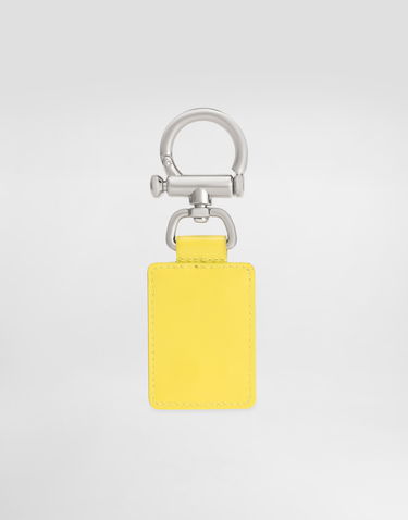 Ключодържатели Dolce & Gabbana Dolce & Gabbana Smooth Calfskin Keyring Жълто | BP3439AV89389418, 3