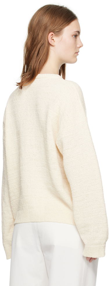 Пуловер TOTEME Crewneck Relaxed-Fit Sweater Бежово | 242-WRT2286-YA0039, 2