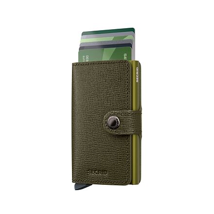 Портфейл Secrid Miniwallet - Crisple - Kelp Зелено | MC-Kelp
