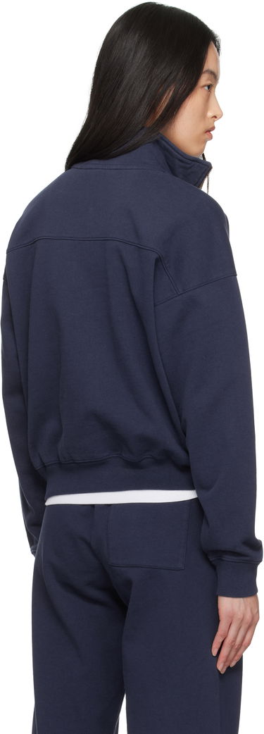 Суитчър Sporty & Rich Sporty & Rich Vendome Quarter Zip Sweatshirt Тъмно синьо | ST073606231BL106, 2