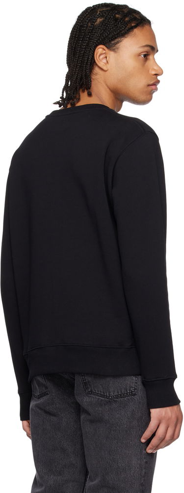 Суитчър Études Black Sweatshirt With Logo Черно | C00ME203A01599, 2