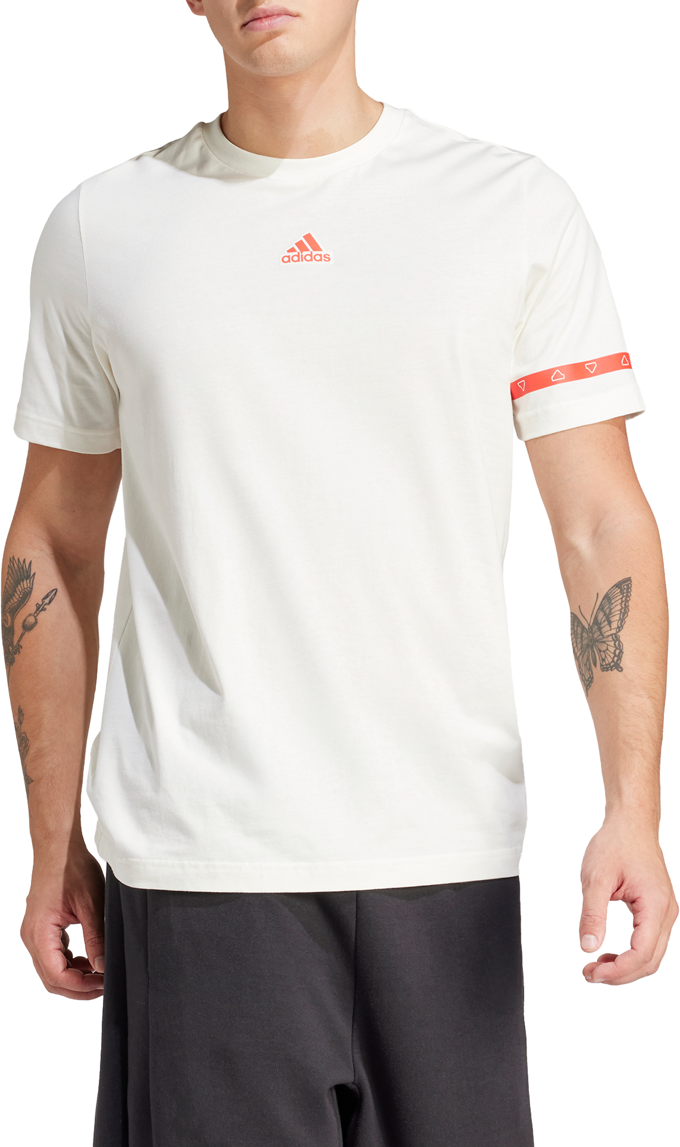 Тениска adidas Originals Brand Love Collegiate Graphic T-Shirt Бяло | is2870, 1