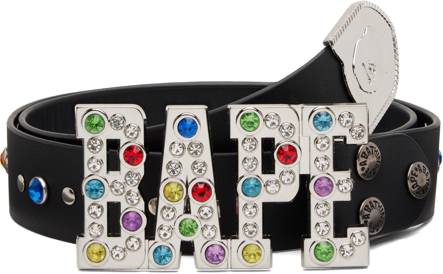 Колани BAPE BAPE Rhinestone Belt Многоцветен | 001BTL801002M, 0