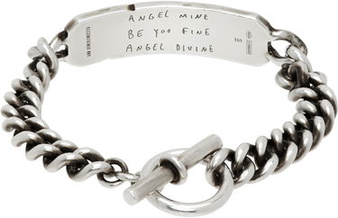 Гривна Ann Demeulemeester Ann Demeulemeester Silver-Tone Quote Chain Bracelet Металик | B0013095-JW020-070, 1