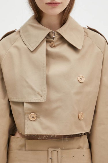 Тренчкот VETEMENTS VETEMENTS Deconstructed Trench Coat Бежово | WA66JA400S, 3