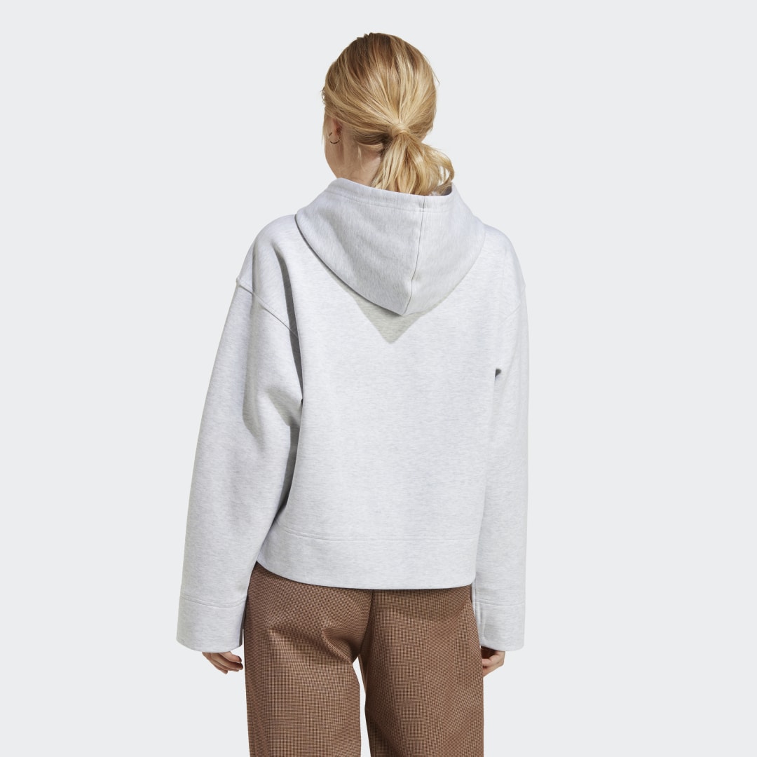 Суитчър adidas Originals Premium Essentials Hoodie Бяло | IC5246, 1