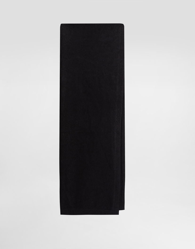 Шал Dolce & Gabbana Dolce & Gabbana Cashmere Knitted Scarf Черно | FXR17TJDVC2N0000