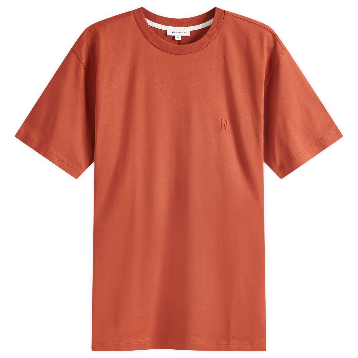 Тениска NORSE PROJECTS Johannes Organic N Кафяво | N01-0643-5049, 0