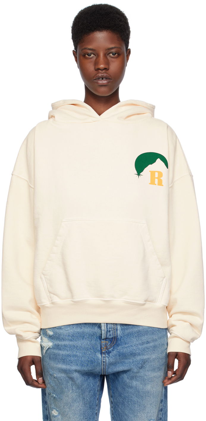 Суитчър Rhude Moonlight Hoodie "Off-White" Бежово | RHPS24HO01012611, 0