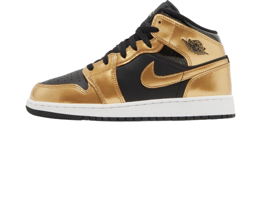 Кецове и обувки Jordan Air Jordan 1 Mid “Metallic Gold” GS Металик | DR6967-071