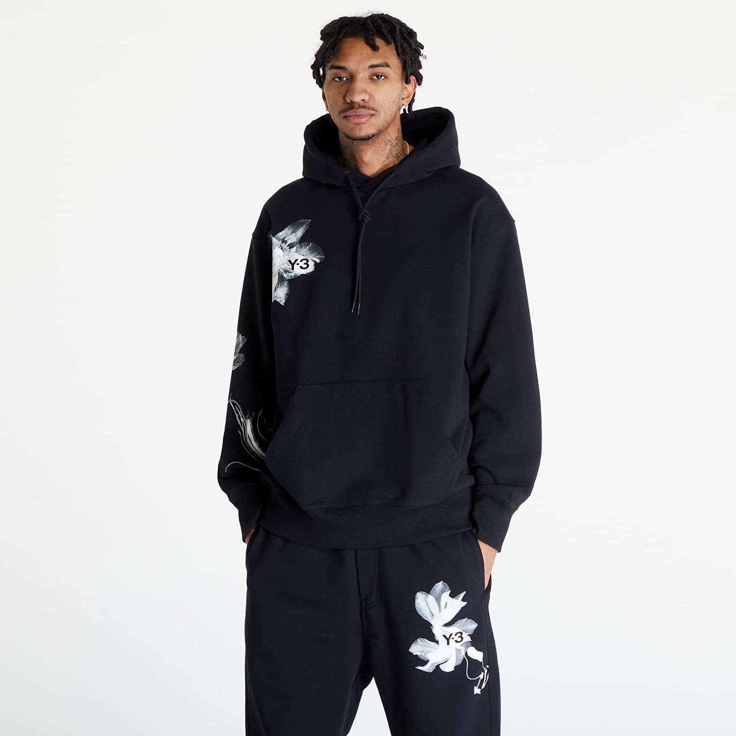 Суитчър Y-3 Graphic French Terry Hoodie UNISEX Black Черно | IN4335, 0