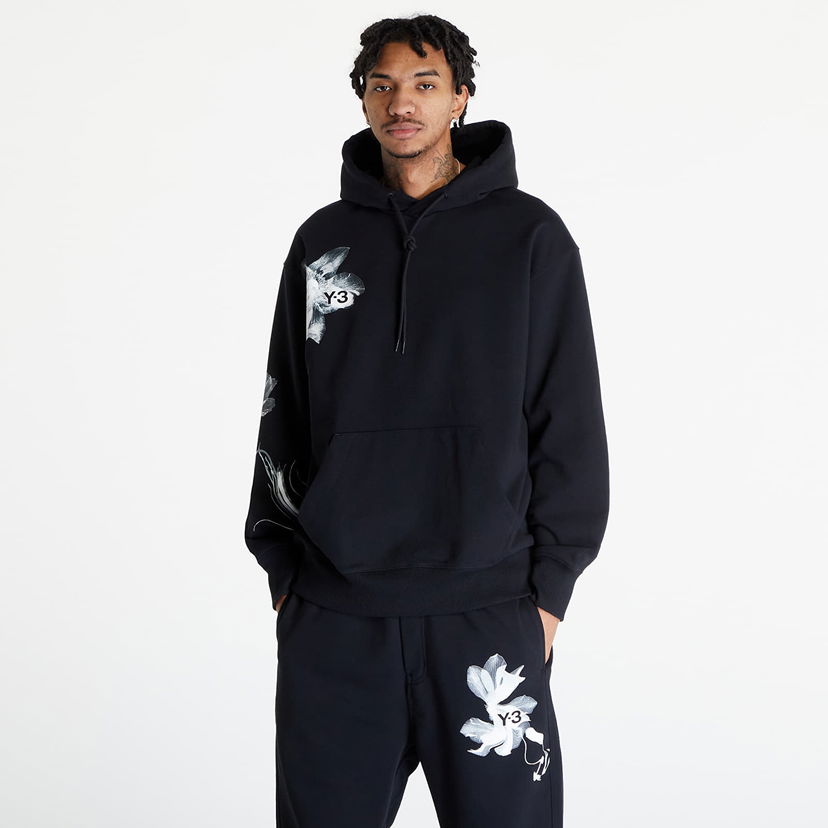 Суитчър Y-3 Graphic French Terry Hoodie UNISEX Black Черно | IN4335