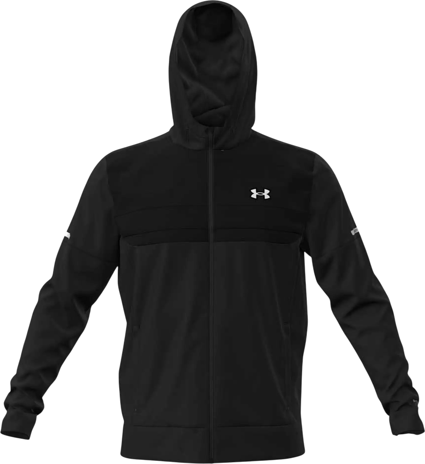 Суитчър Under Armour UA Armour Fleece Hooded Track Top Черно | 6005617-001
