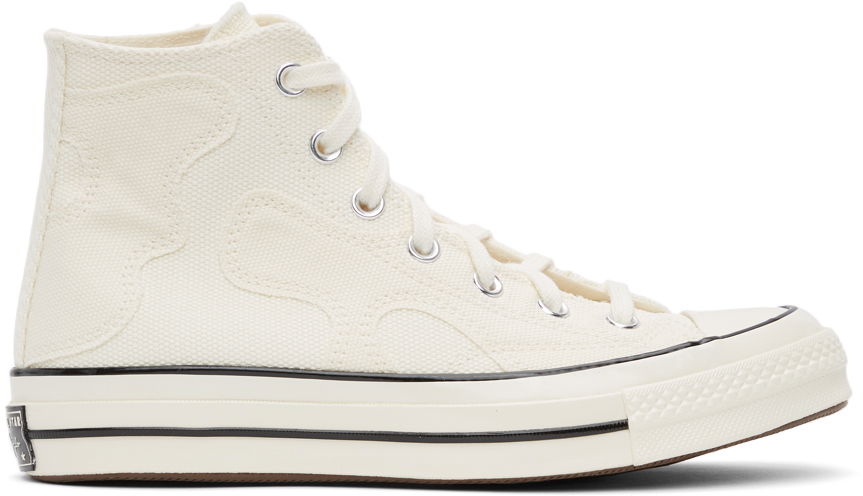 Кецове и обувки Converse Chuck 70 Hi "Off-White Raw Earth Camo " Бежово | 571071C, 0
