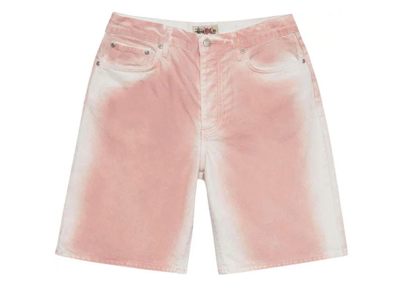 Къси панталони Stüssy Stussy Spray Dye Shorts Розово | 112295_FADP