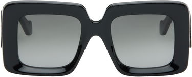 Слънчеви очила Loewe Beveled Square Maxi Anagram Sunglasses Черно | LW40176U@5101B 840126866032, 0