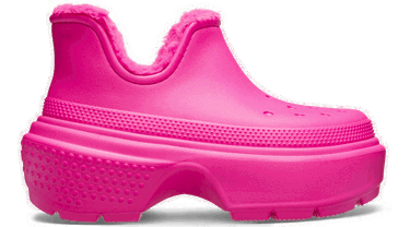Кецове и обувки Crocs Stomp Shorty Boots Розово | 210673-6TW, 0