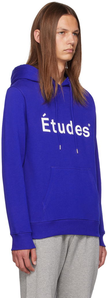 Суитчър Études Logo Hoodie Синьо | C00ME250A01540, 1