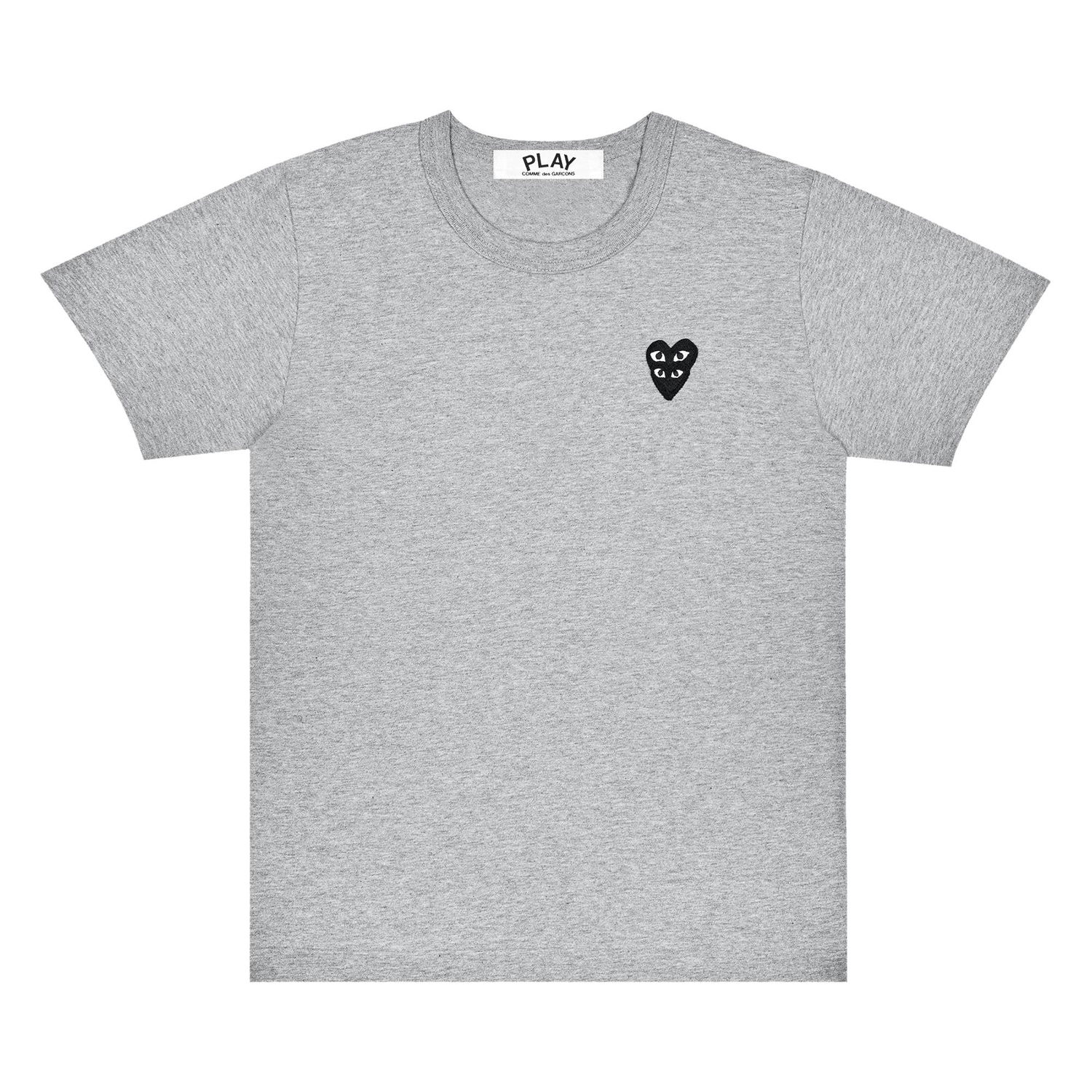 Тениска Comme des Garçons PLAY Stacked Heart Short-Sleeve T-Shirt Сиво | AZ T296 051 1, 1