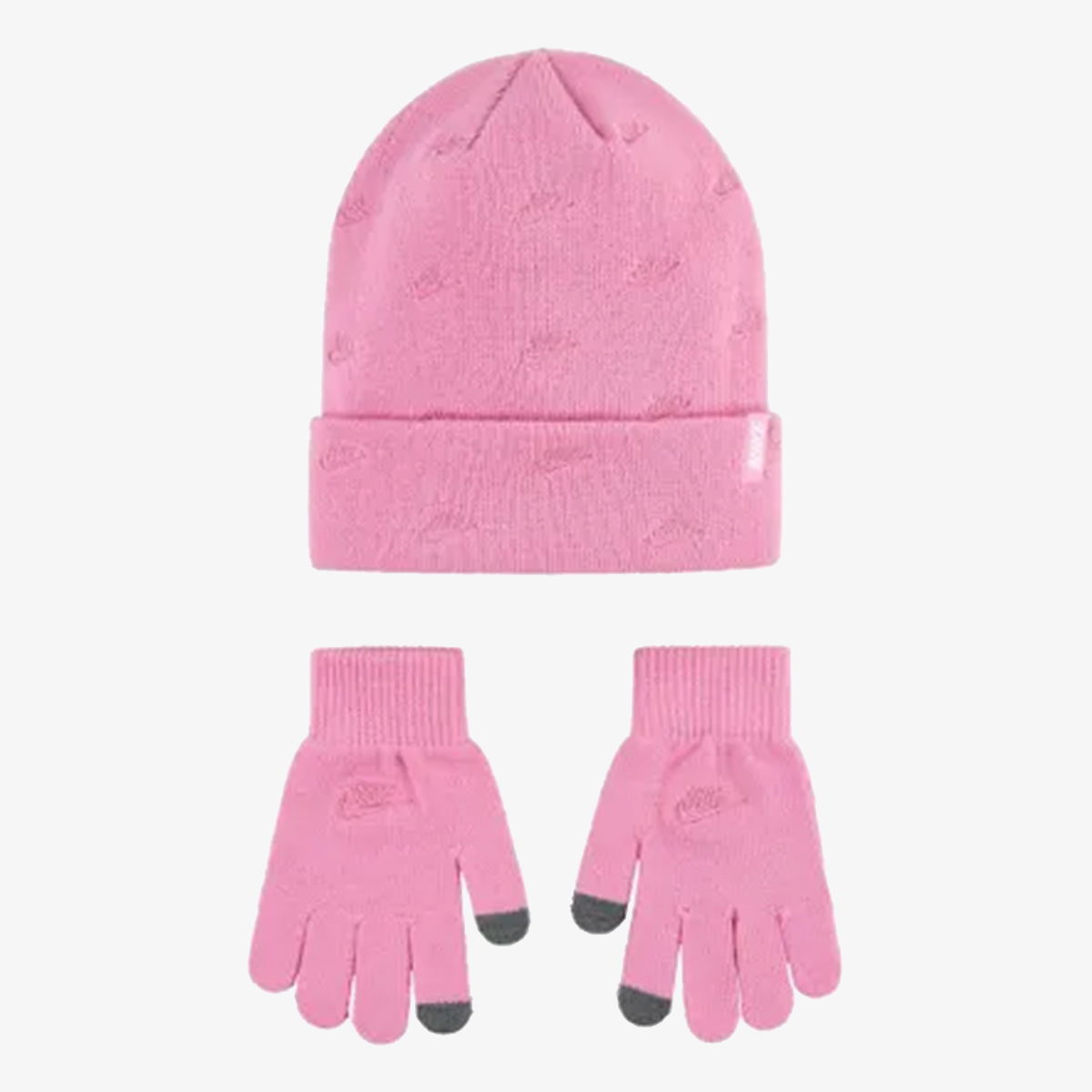 Шапка Jordan Jordan Futura Toss Apex Beanie and Gloves Set Розово | 9A3092-ACG, 0