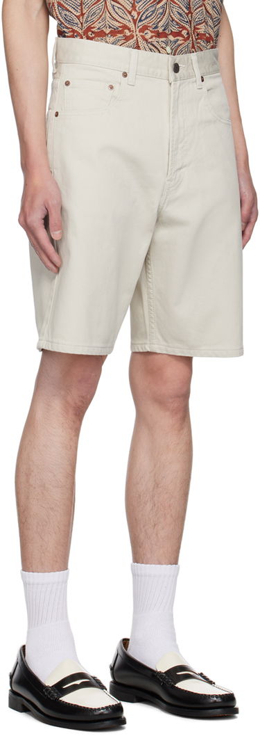 Къси панталони BEAMS BEAMS PLUS Relaxed-Fit Shorts Бежово | 3825-0098-791, 1