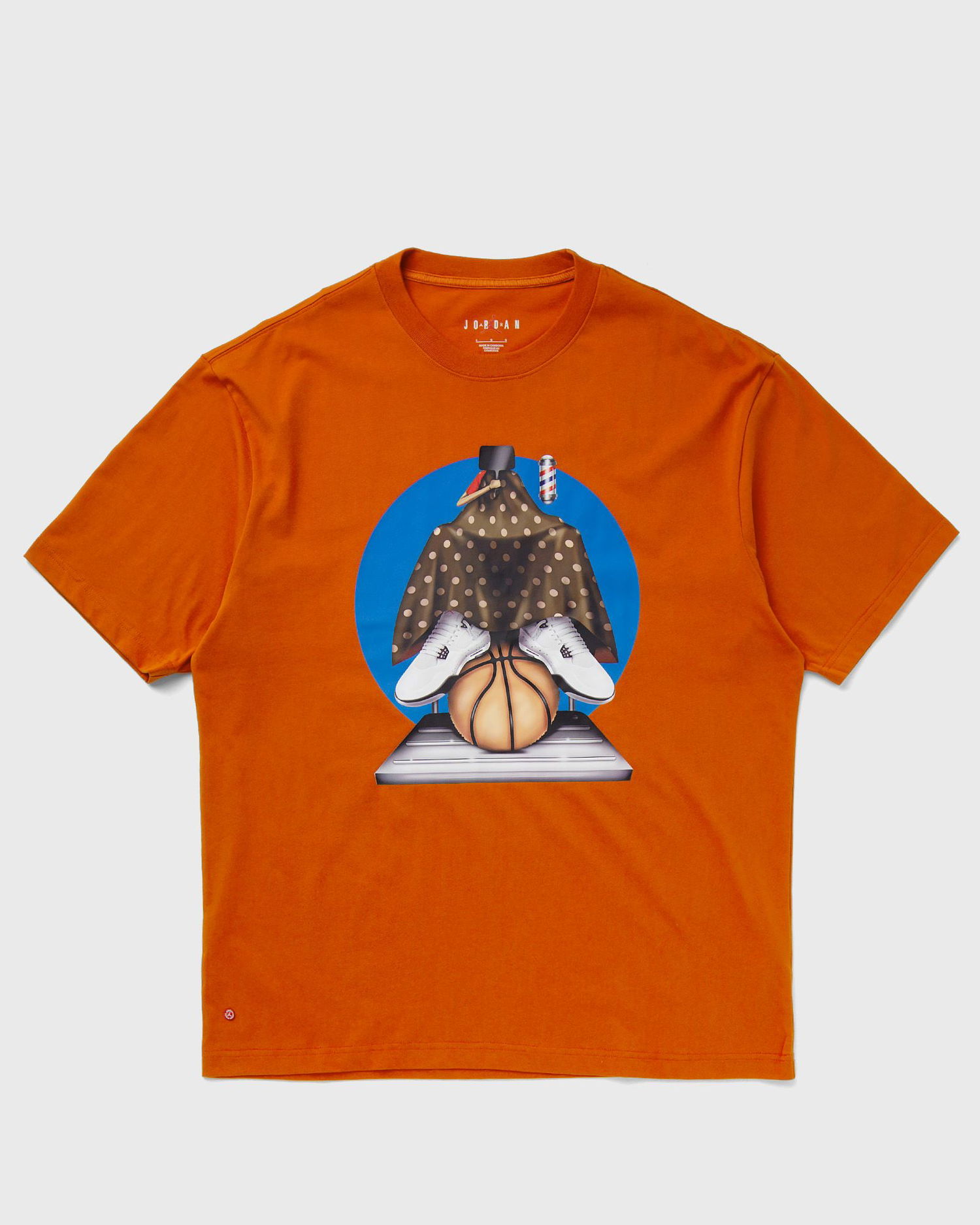 Тениска Jordan Jordan Artist Series by Darien Birks Tee men Shortsleeves Оранжево
 | HF5472-893, 0