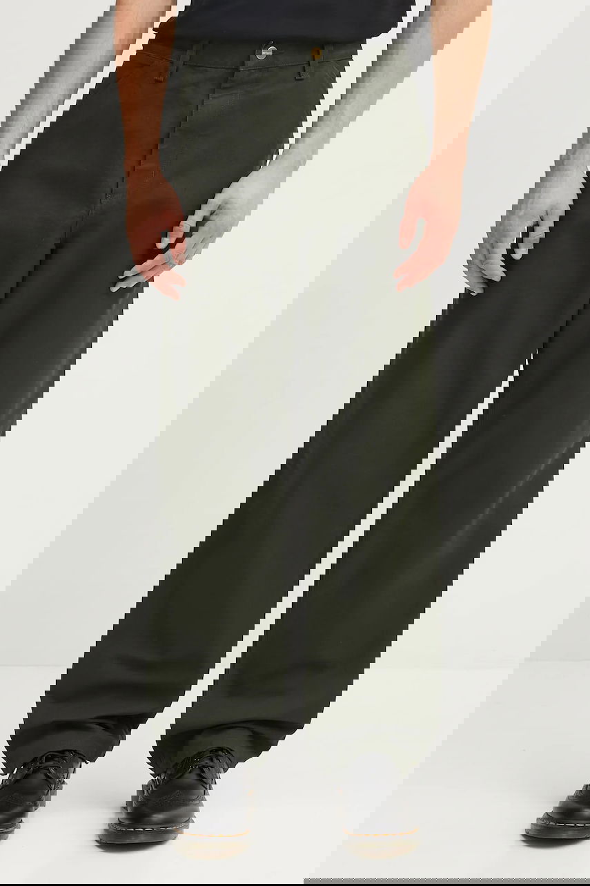 Панталони Carhartt WIP Single Knee Wide Leg Pant Зелено | I031497.4902, 0