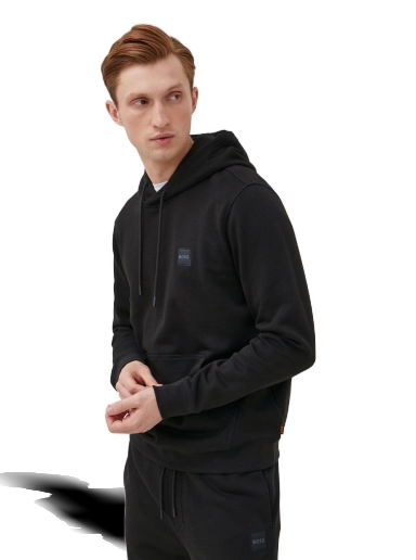 Суитчър BOSS Casual Hoodie Черно | 50468445