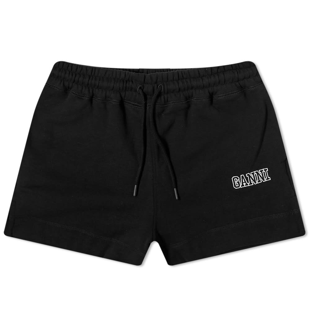 Къси панталони GANNI Software Logo Shorts Черно | T2924-099, 0