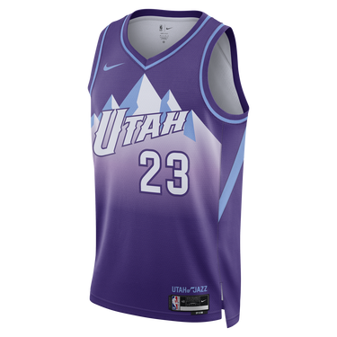 Фланелка Nike Swingman Lauri Markkanen Jazz City Edition 2024/25 Jersey Лилаво | FQ4363-506, 1